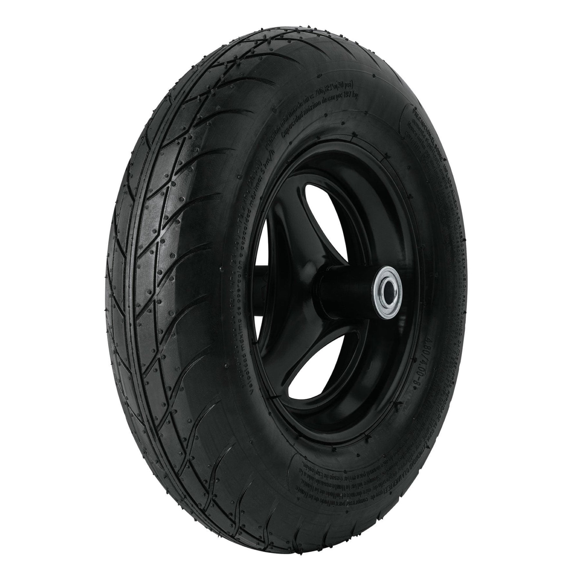 Llanta Neumática De 16" Incluye Eje y Baleros